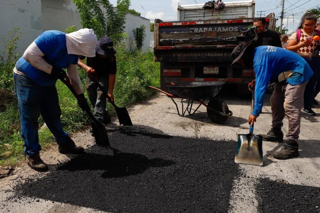 Mérida suma más de 542 mil baches atendidos; Cecilia Patrón refuerza operativo 24/7 / Cecilia Patrón Laviada