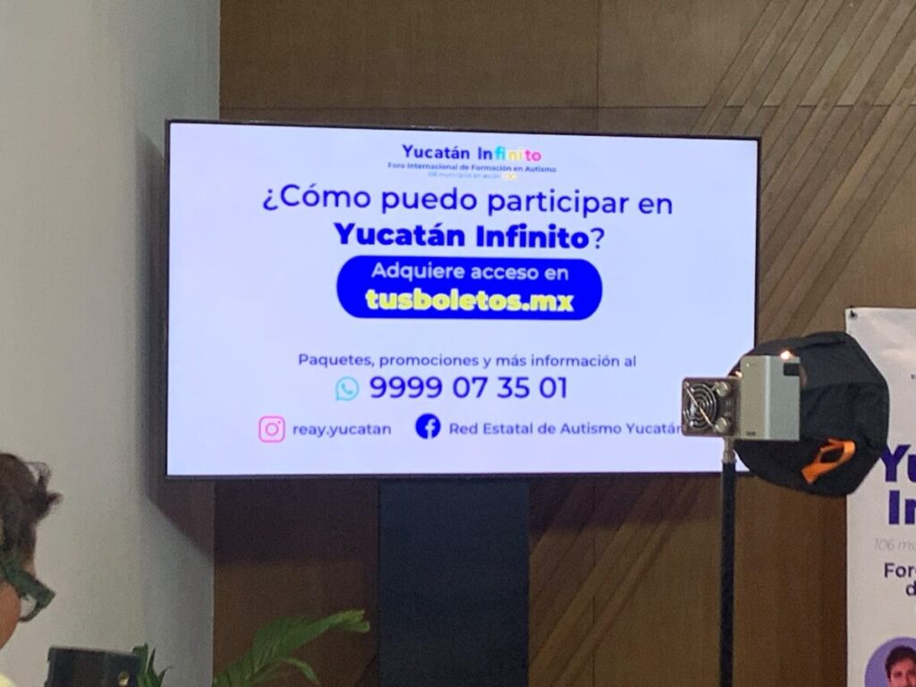 Presentan “Yucatán Infinito”, el primer Foro Internacional de Formación en Autismo