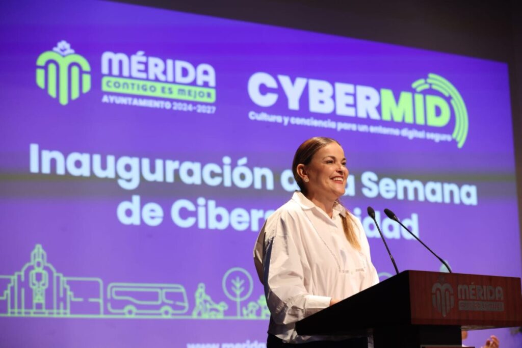 Mérida refuerza la ciberseguridad con Alianza México Ciberseguro y prevención digital / Cecilia Patrón Laviada