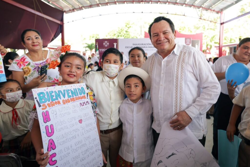 Sucilá: Renacimiento Maya invierte siete millones de pesos en infraestructura educativa digna en el municipio