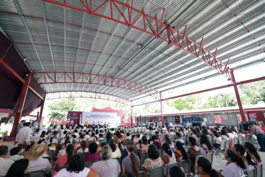 Sucilá: Renacimiento Maya invierte siete millones de pesos en infraestructura educativa digna en el municipio