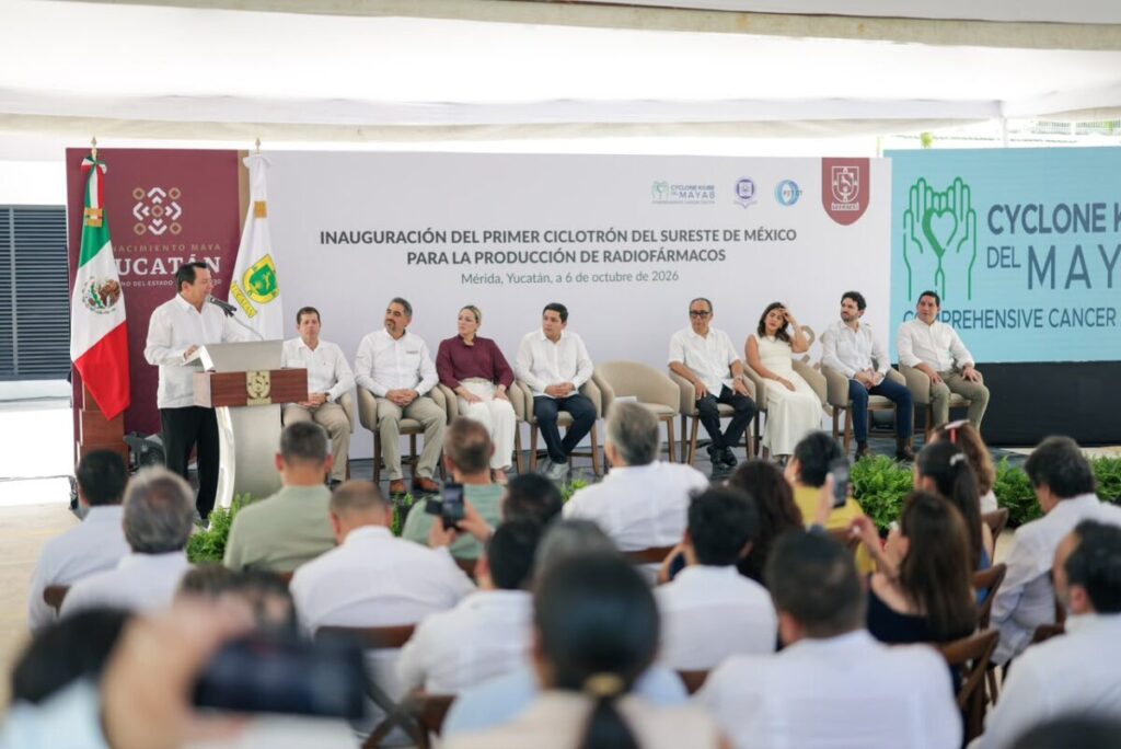 Joaquín Díaz Mena impulsa la medicina oncológica de precisión con primer ciclotrón del sureste