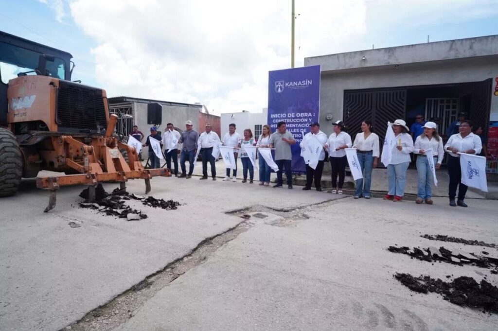Vialidades más seguras y funcionales en Kanasín: arranca mejora de calles en Kanasín Che y Mulchechén