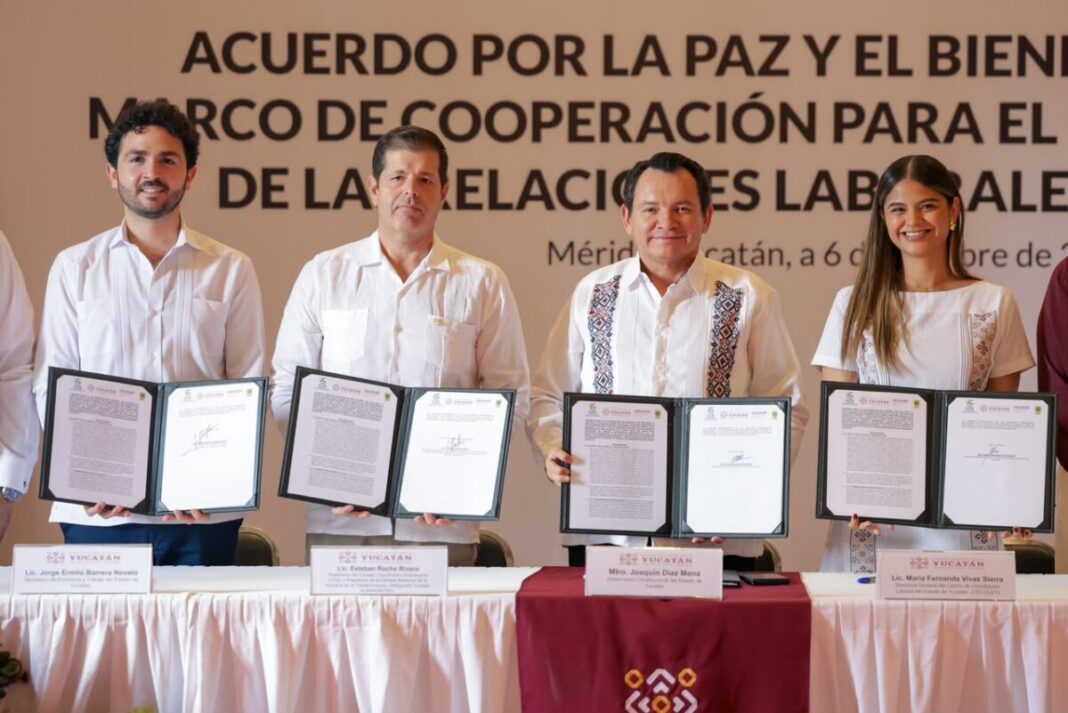 Renacimiento Maya une a trabajadores y empresas para fortalecer la paz laboral en Yucatán / Joaquín Díaz Mena