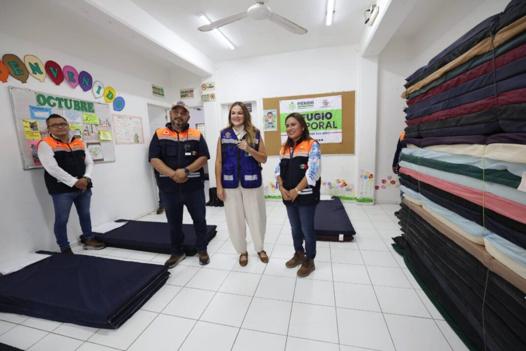 Mérida preparada para cualquier contingencia: Cecilia Patrón