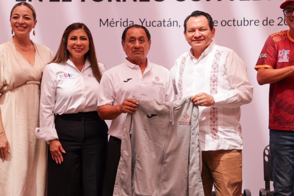 Once deportistas de Ticul representarán a Yucatán en la Copa Edad de Oro 20267 Joaquín Díaz Mena y Wendy Mendez Naal