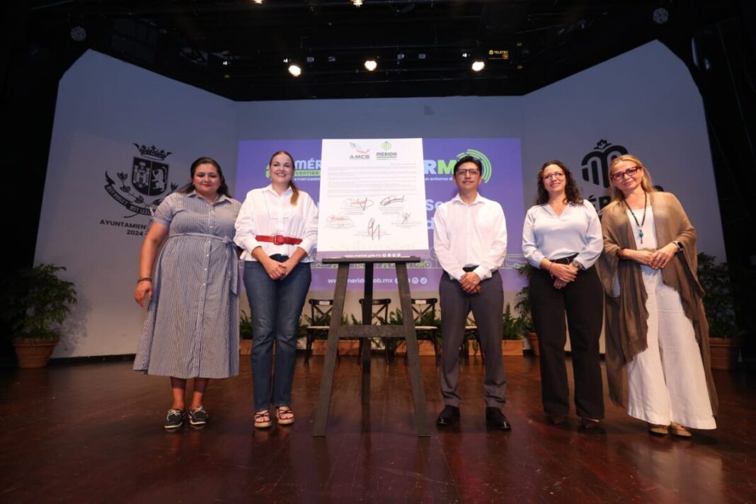Mérida refuerza la ciberseguridad con Alianza México Ciberseguro y prevención digital / Cecilia Patrón Laviada