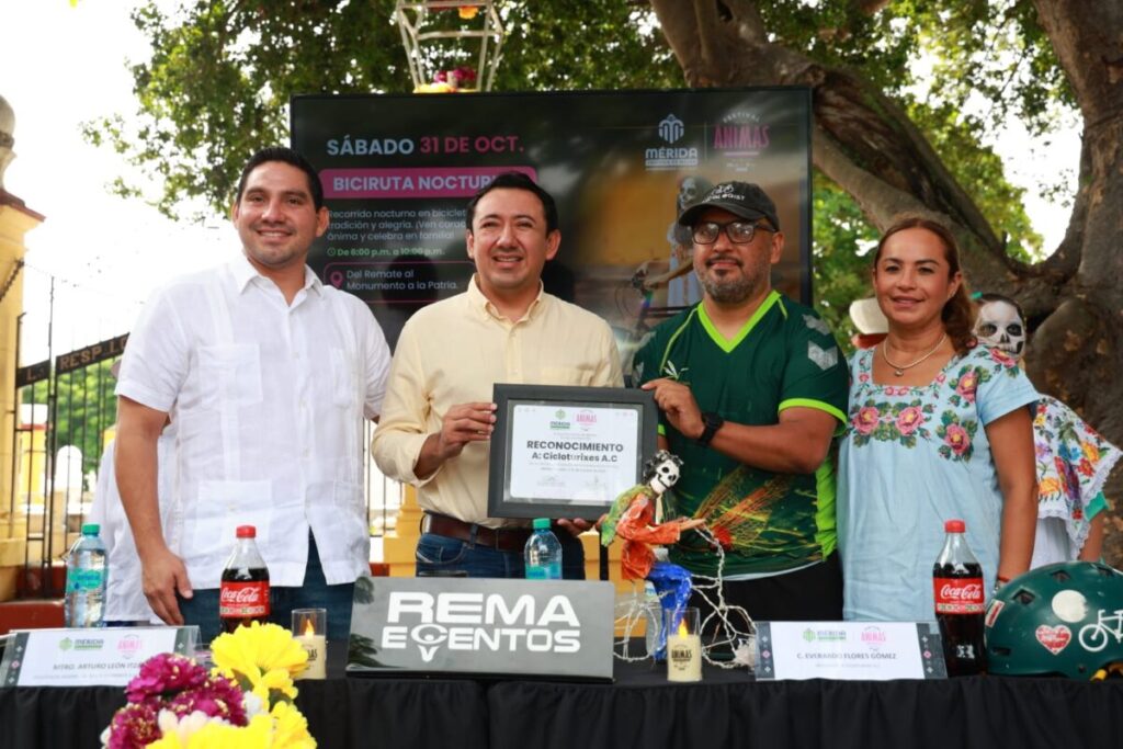 Rodada de las Ánimas cumplirá 10 años de fortalecer las tradiciones, la convivencia y la movilidad sostenible en Mérida.