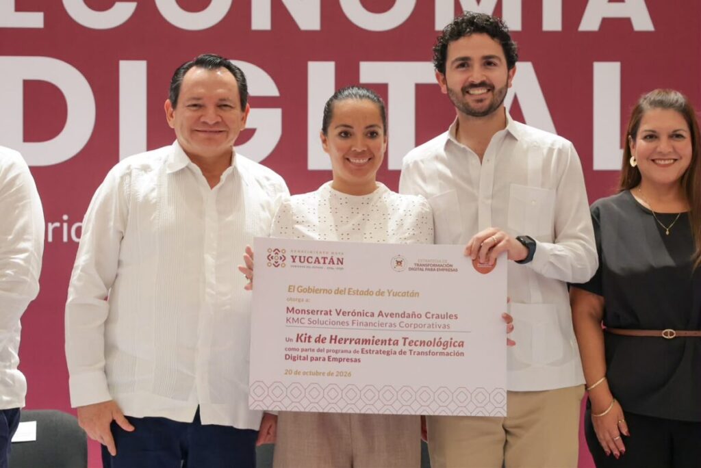 Yucatán: Página web, tienda en línea y hasta inteligencia artificial: 400 negocios yucatecos ya recibieron su kit digital y más de 1,000 se capacitaron este año