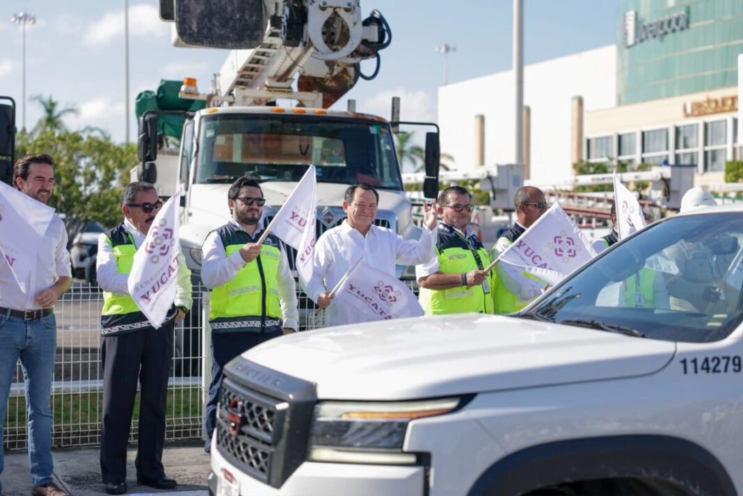 El Gobernador lo pidió a la Presidenta y llegaron: 250 especialistas de la CFE trabajarán un mes en la red eléctrica de Mérida, Progreso y Umán para prevenir apagones / Joaquín Díaz Mena